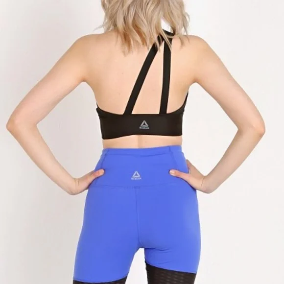 Reebok One Shoulder Bra in Black - Picture 4 of 8